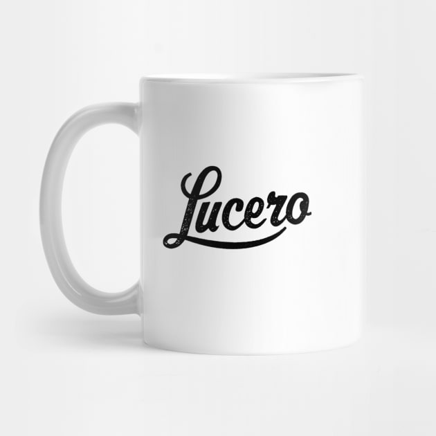 Lucero Band Text Logo by tinastore